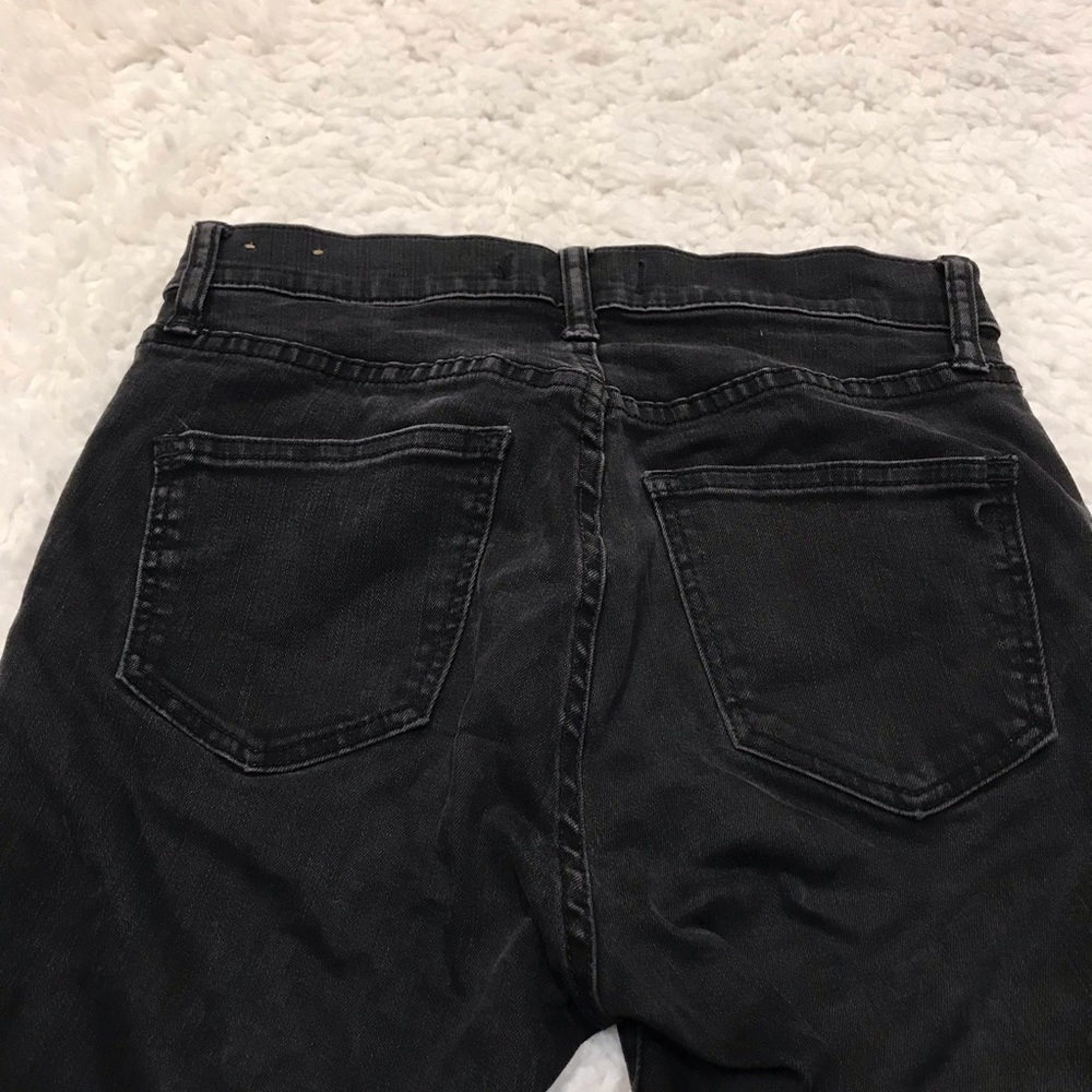 Madewell High Riser Skinny Black Jeans - Picture 4 of 8